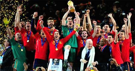 جام جهانی 2010/نخستین قهرمانی ماتادورها در قاره سیاه