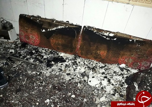 آتش&zwnj;سوزی یک واحد مسکونی