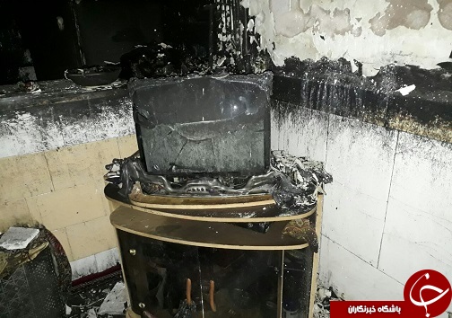 آتش&zwnj;سوزی یک واحد مسکونی