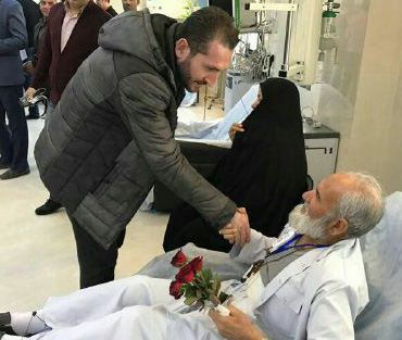 عیادت پیشکسوتان پرسپولیس از بیماران سرطانی