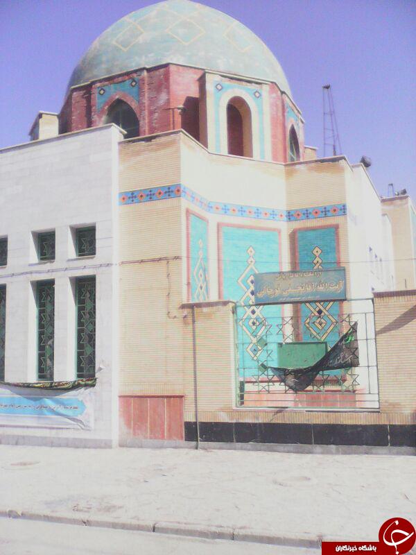 نمایی از آرامگاه محمدحسن حسینی قوچانی + تصاویر