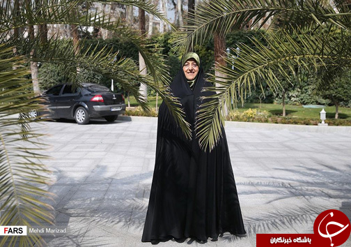 ژست خاص خانم ابتکار+عکس