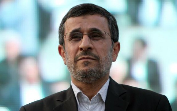 پیام تصویری احمدی نژاد برای مردم کشور