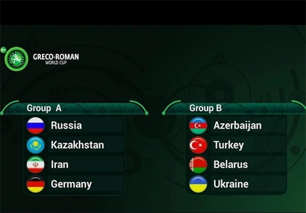 مصاف ایران با روسیه، قزاقستان و آلمان در آبادان