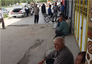 اعتراض به استفاده از کارگران غیر مجاز خارجی در یاسوج