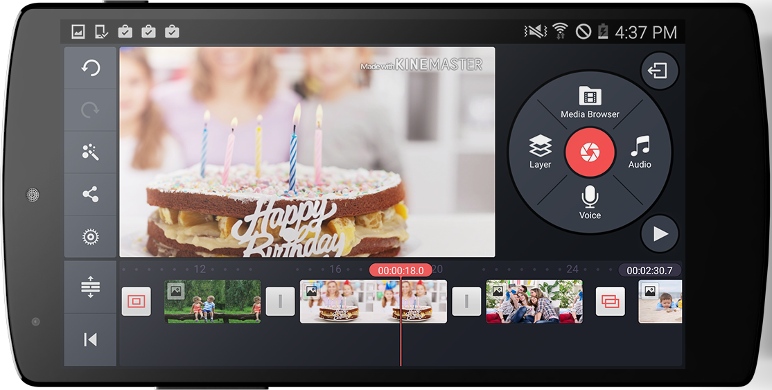 دانلود KineMaster Pro  برای اندروید؛ حرفه&zwnj;ای ترین ویرایشگر فیلم گوشی&zwnj;های هوشمند