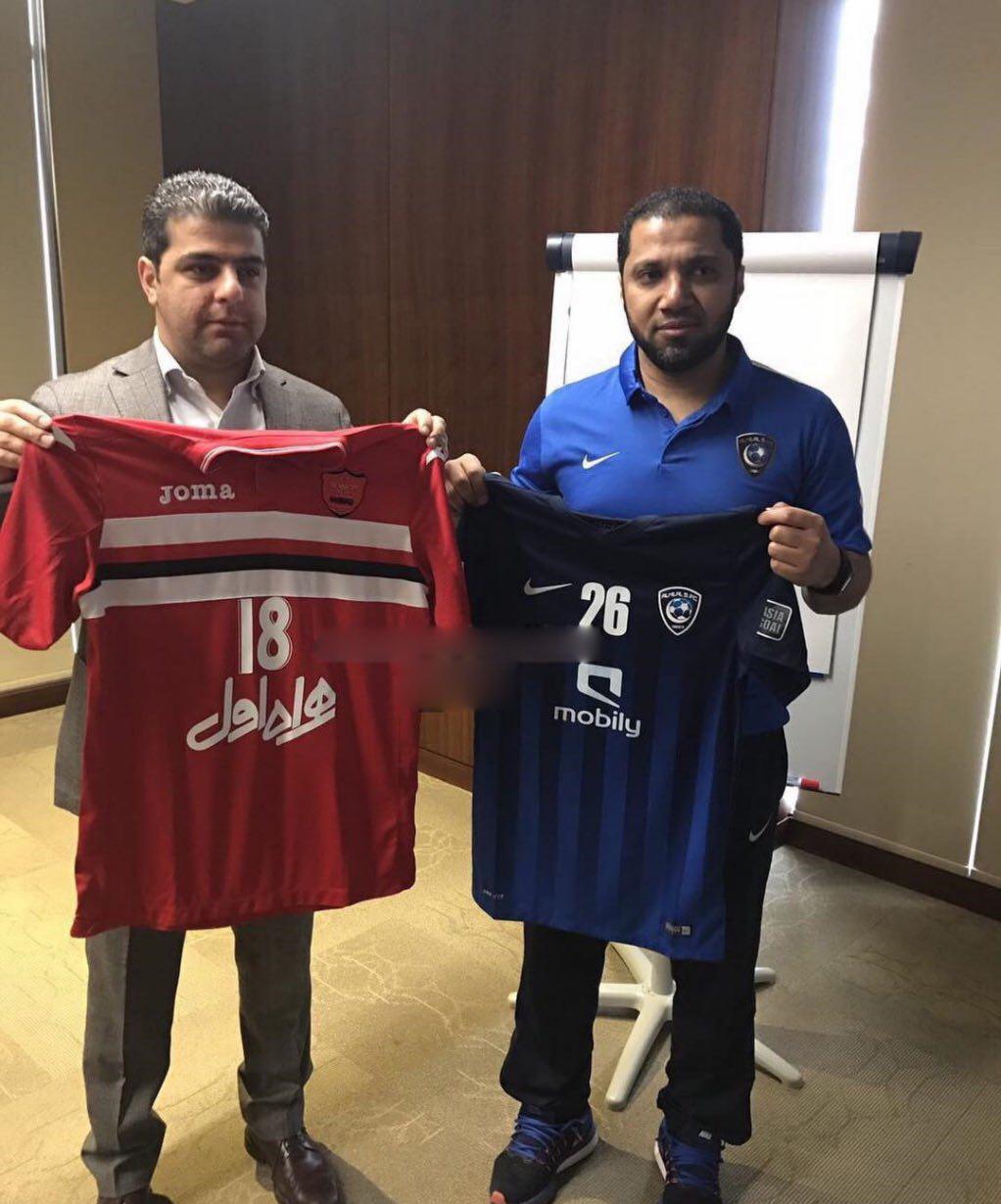 رنگ پیراهن پرسپولیس و الهلال مشخص شد