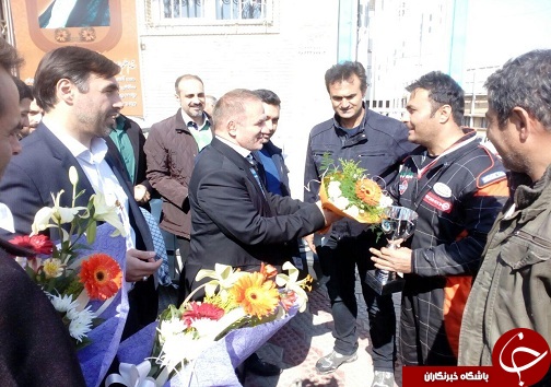 مدال برنز مسابقات آفرود ترکیه بر گردن راننده قزوینی