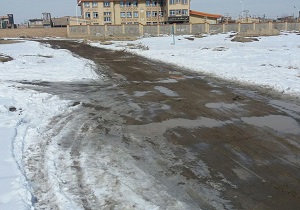 لغزندگی شدید معابر شهرک راهنمایی + فیلم