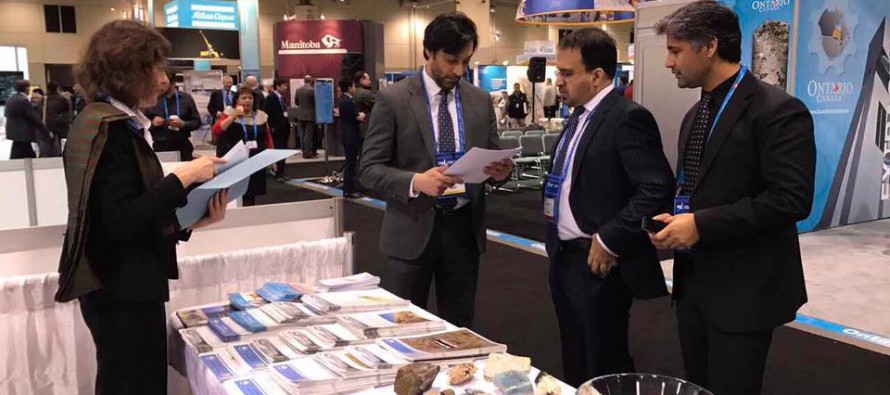 معرفی بخش استخراج معادن افغانستان در نمایشگاه PDAC در کانادا