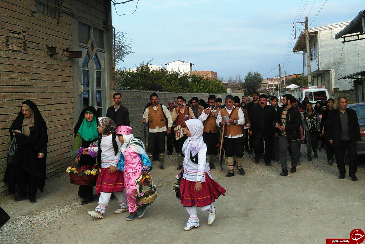 برگزاری آئین نوروز خوانی در سمسکنده علیا +تصویر