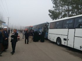 اعزام کاروان راهیان نور دانشجویی دانشگاه آزاد رشت
