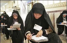 رقابت علمی طلاب حوزه های علمیه خواهران در زنجان
