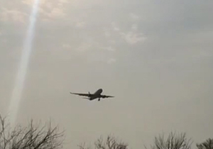 لحظه فرود ایرباس A330 در فرودگاه مهرآباد + فیلم