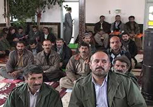 برگزاری  نشست بهره برداران بخش خلیفان در مسجد روستای کانی سیب