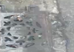 هدر رفت آب شرب در دار آباد + فیلم