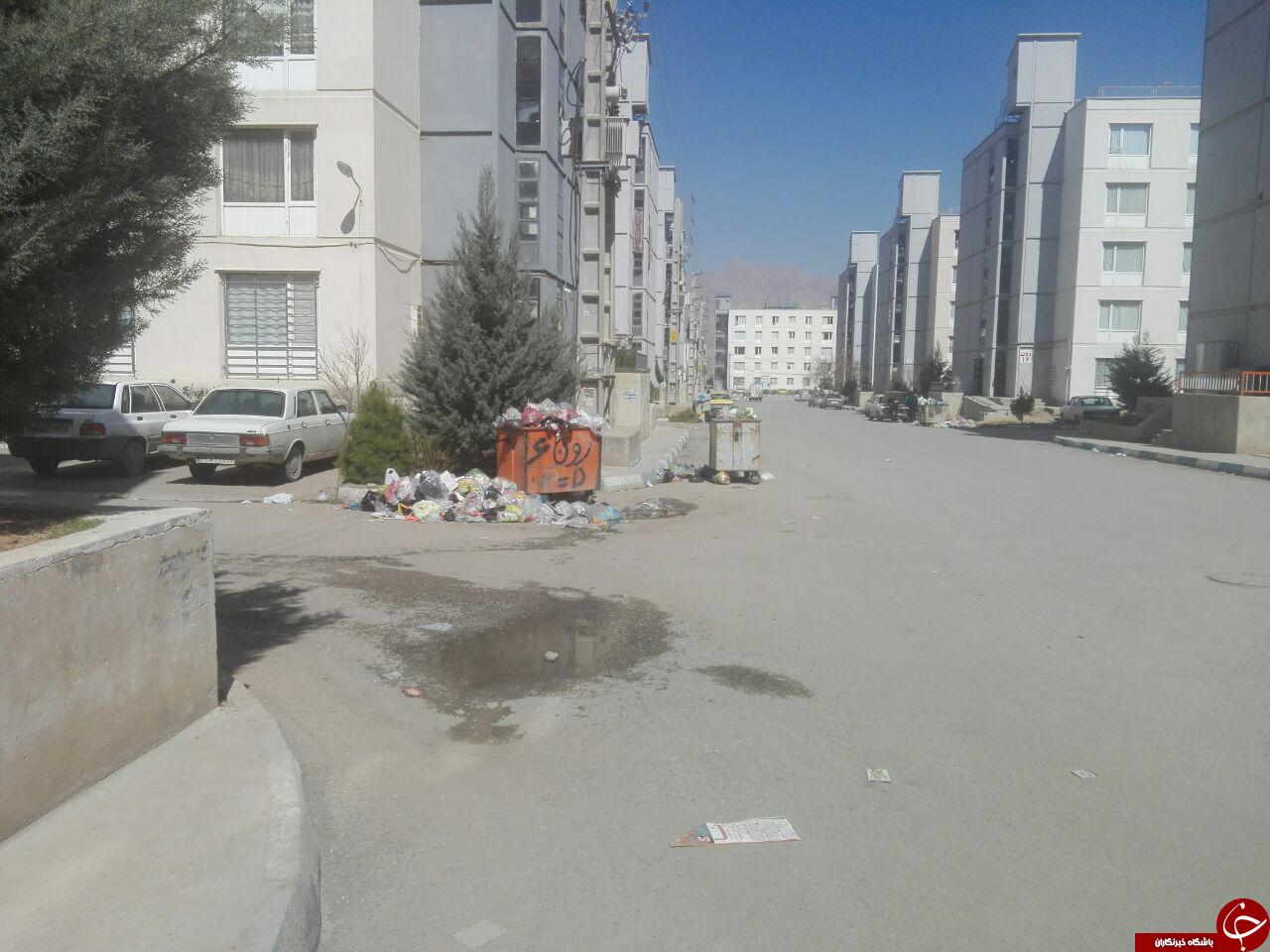 بهداشت نامناسب در مسکن&zwnj;مهر دولت&zwnj;آباد + فیلم