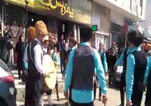 مراسم زیبای نوروزخوانی در شیرگاه + فیلم و تصاویر