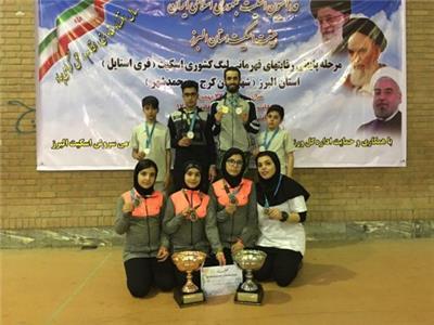 درخشش هیات اسکیت همدان در مرحله پایانی لیگ فری استایل کشور