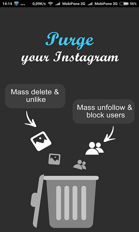 دانلود InstaCleaner برای اندروید و ios ؛ حذف پست ، آنفالو و آنلایک دسته جمعی در اینستاگرام