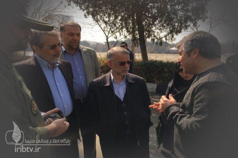 بازدید معاون سیما از پشت صحنه سریال &laquo;نفس&raquo;