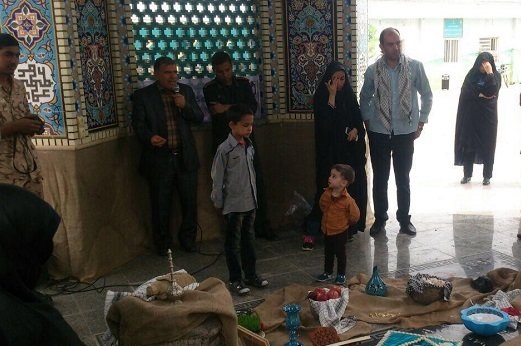 ورود نخستین گروه زائران راهیان نور دریایی به جزیره خارگ