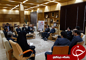 دیدار کارکنان بنیاد شهید با استاندار