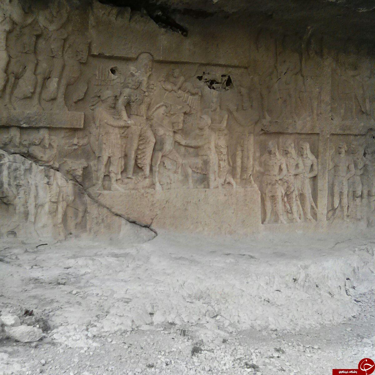 نمایی از شهر تاریخی بیشاپور + تصاویر