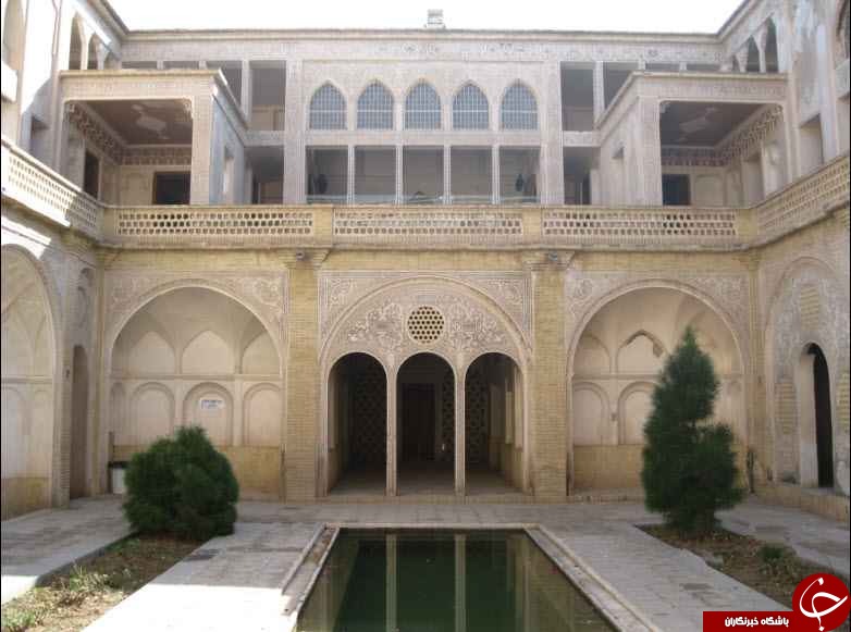 نماهای از خانه عباسیان در کاشان + تصاویر