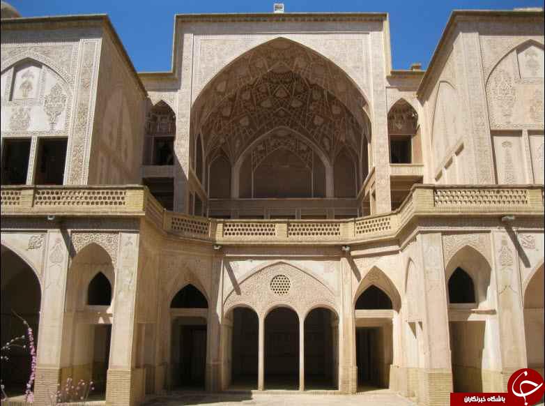 نماهای از خانه عباسیان در کاشان + تصاویر