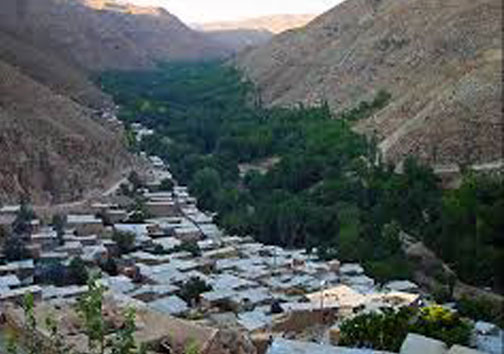 روستای توریستی با بافت پلکانی