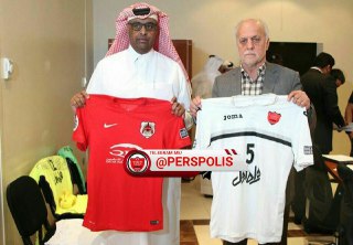 پرسپولیس با لباس سفید برابر الریان قطر