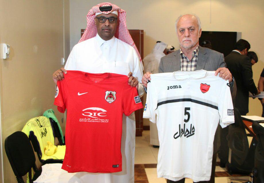 پرسپولیس با لباس سفید برابر الریان قطر