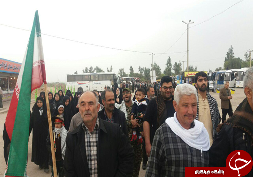حضور فرماندهان بسیج چهاردانگه در اردوی راهیان نور+ تصاویر