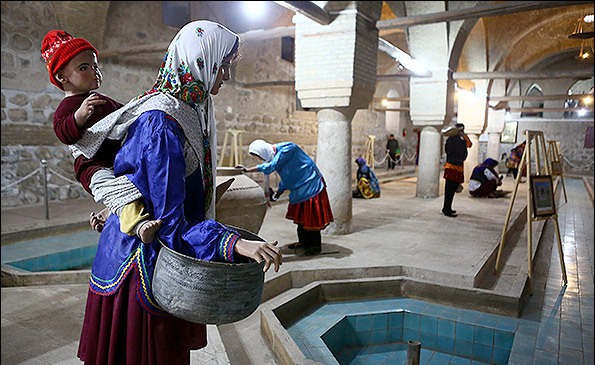 موزه رختشویخانه زنجان مقصد گردشگران نوروزی + تصاویر