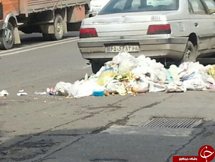 نامرئی شدن سطل زباله در معابر پیروزی! + تصاویر