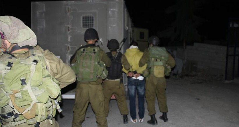 بازداشت یک نوجوان و 15 جوان فلسطینی در کرانه باختری
