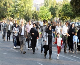 برگزاری همایش پیاده‌روی سالمندان در ایذه