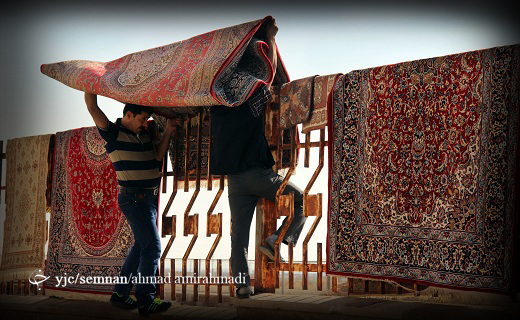 قالی&zwnj;هایی که بوی نوروز می&zwnj;دهند + تصاویر
