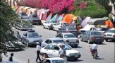 لحظاتی خوش در انتظار میهمانان نوروزی