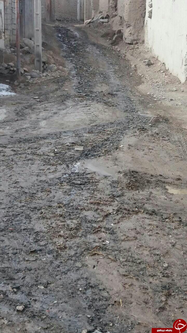 زندگی دشوار در روستای &laquo;گهنه&raquo; + تصاویر