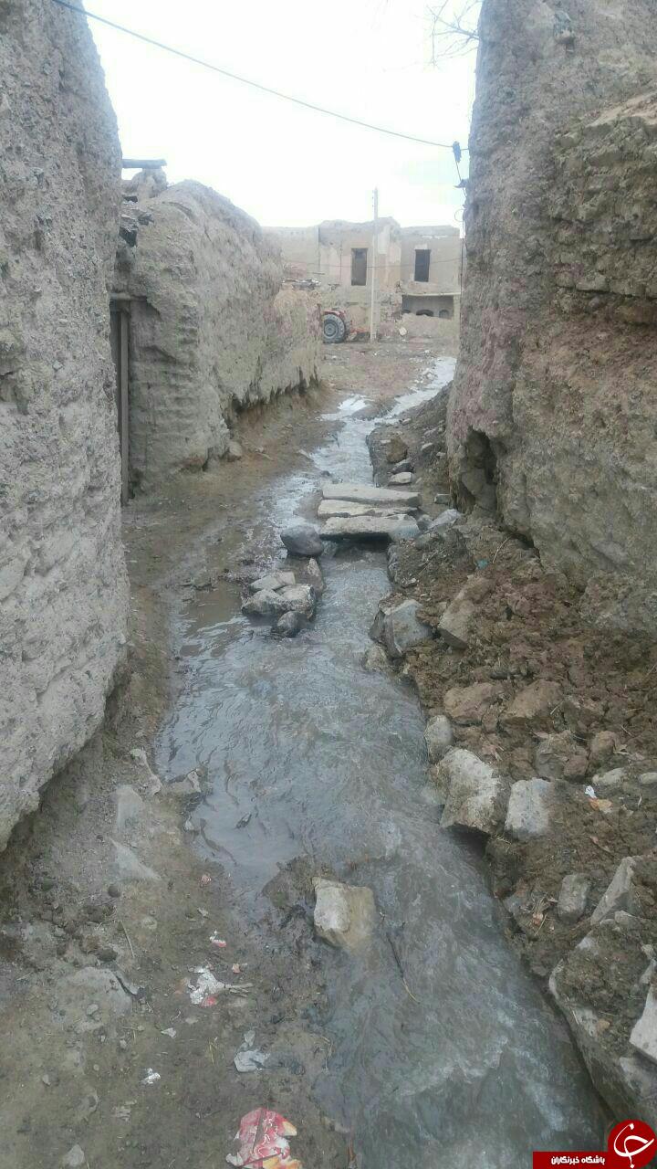 زندگی دشوار در روستای &laquo;گهنه&raquo; + تصاویر