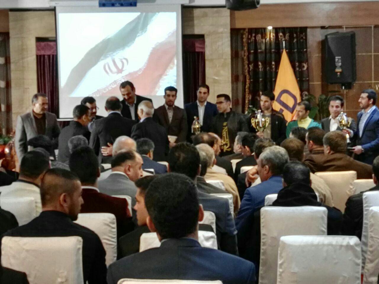 تجلیل از تیم های برتر لیگ جودو مشهد