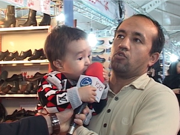 کودکی که مصاحبه را بهم زد +فیلم