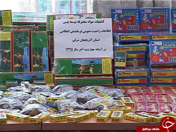 دستگیری اعضا 3باند توزیع مواد محترقه دراستان