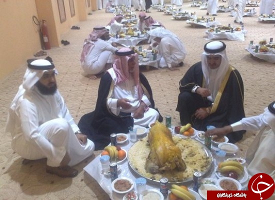 سرقت غذای میهمانی در عربستان!