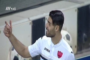 گل اول پرسپولیس به الریان + فیلم