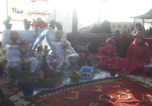 برگزاری جشنوارۀ تبسم یاس در باغ بانوان شهرستان طالخونچه اصفهان
