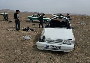 یک فوتی در حادثه محور بهاباد-آسفیچ