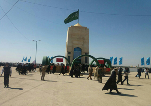 نصب یادمان شهید مدافع حرم در خان طومان